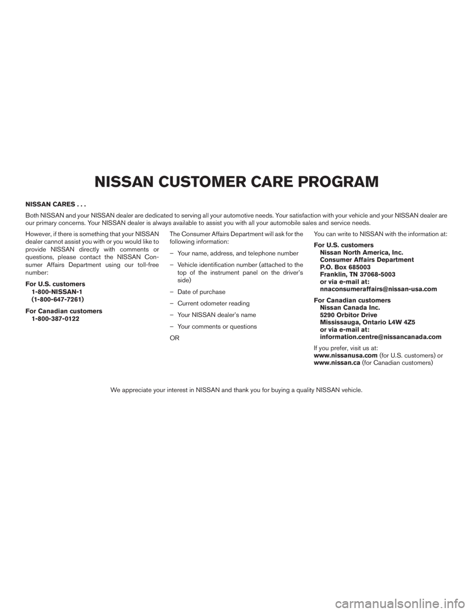 NISSAN PATHFINDER PLATINUM 2016 Owners Manual NISSAN PATHFINDER PLATINUM 2016 Owners Manual