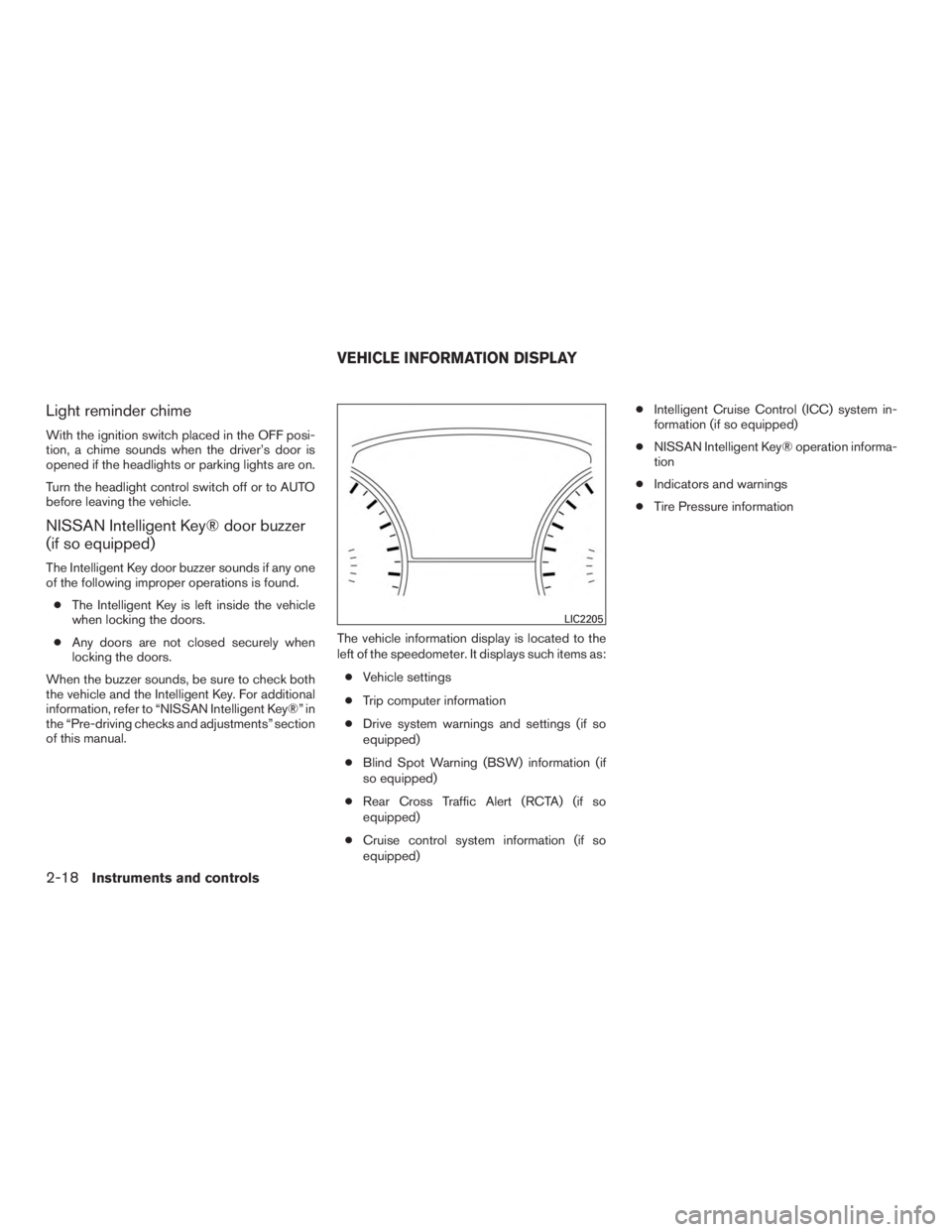 NISSAN PATHFINDER PLATINUM 2017  Owners Manual 