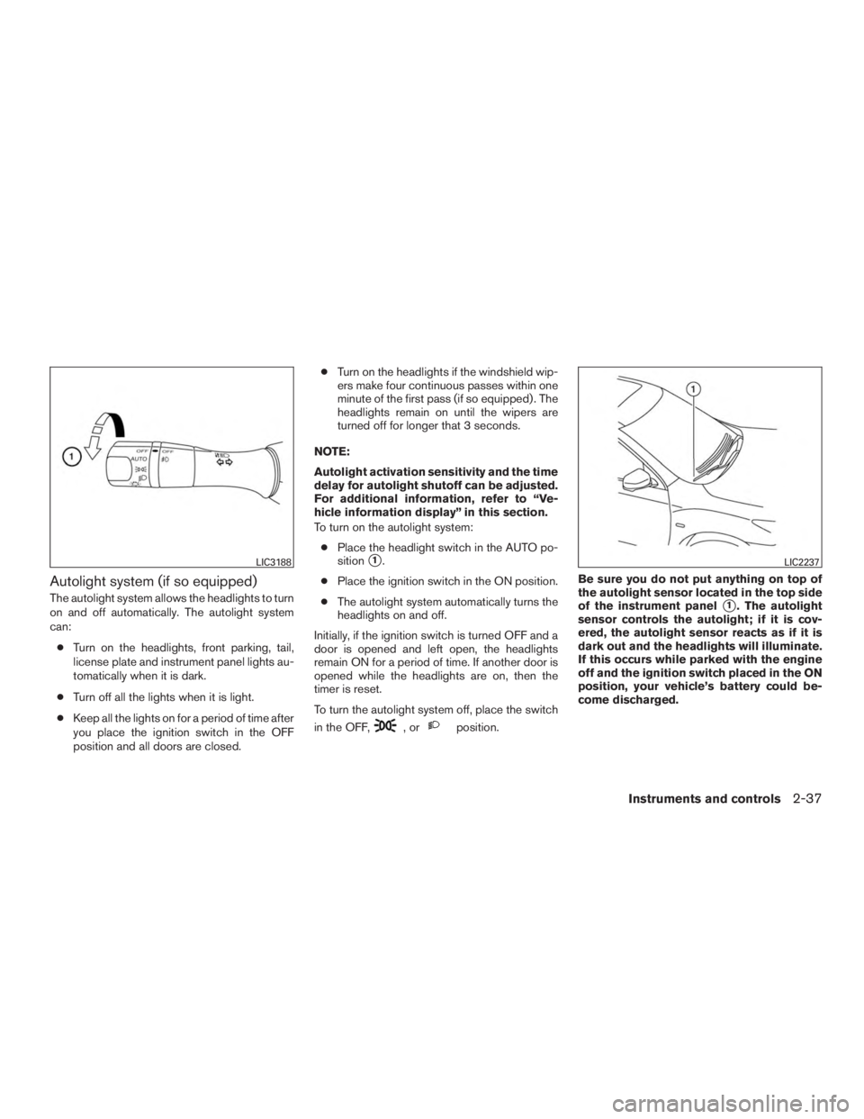 NISSAN PATHFINDER PLATINUM 2017  Owners Manual 