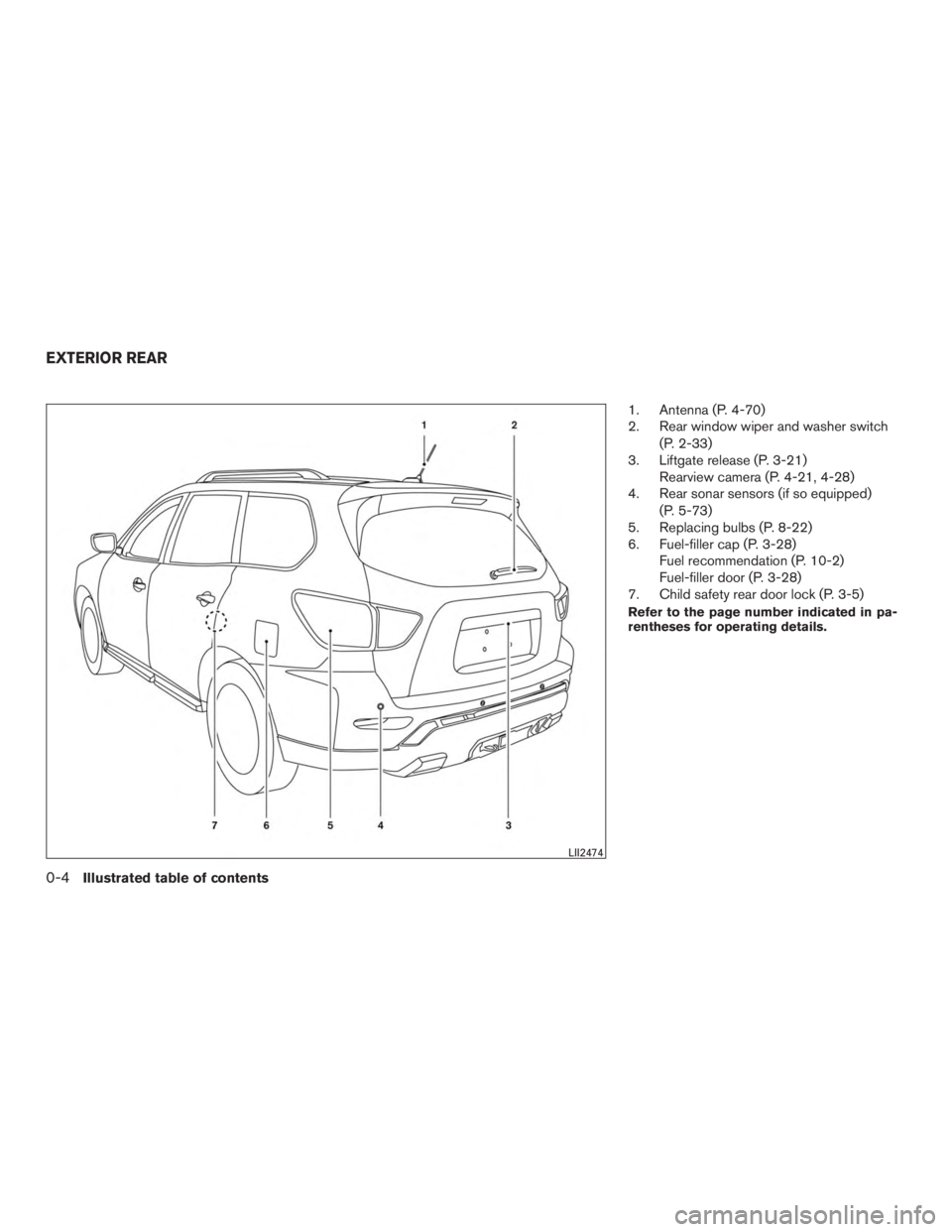 NISSAN PATHFINDER PLATINUM 2017 User Guide 