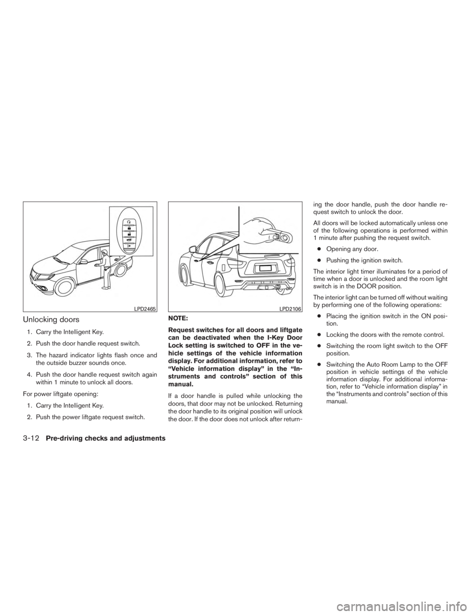 NISSAN PATHFINDER PLATINUM 2017 Owners Manual NISSAN PATHFINDER PLATINUM 2017 Owners Manual