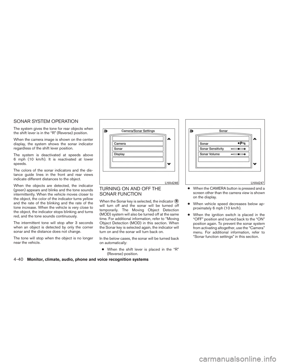 NISSAN PATHFINDER PLATINUM 2017  Owners Manual 