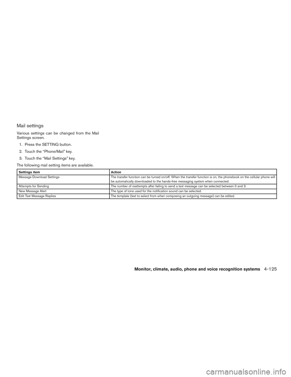 NISSAN PATHFINDER PLATINUM 2017  Owners Manual 
