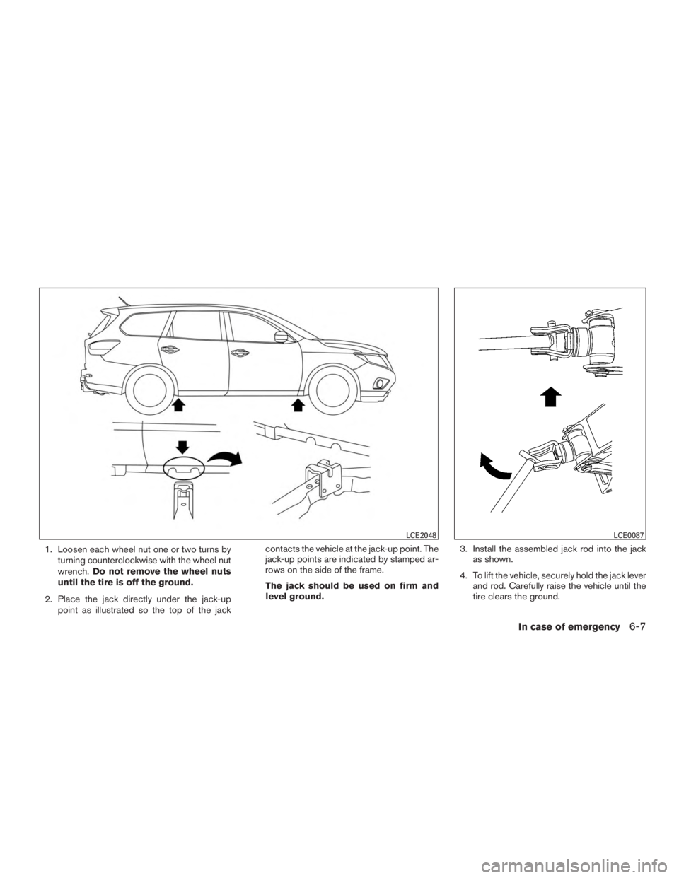 NISSAN PATHFINDER PLATINUM 2017  Owners Manual 