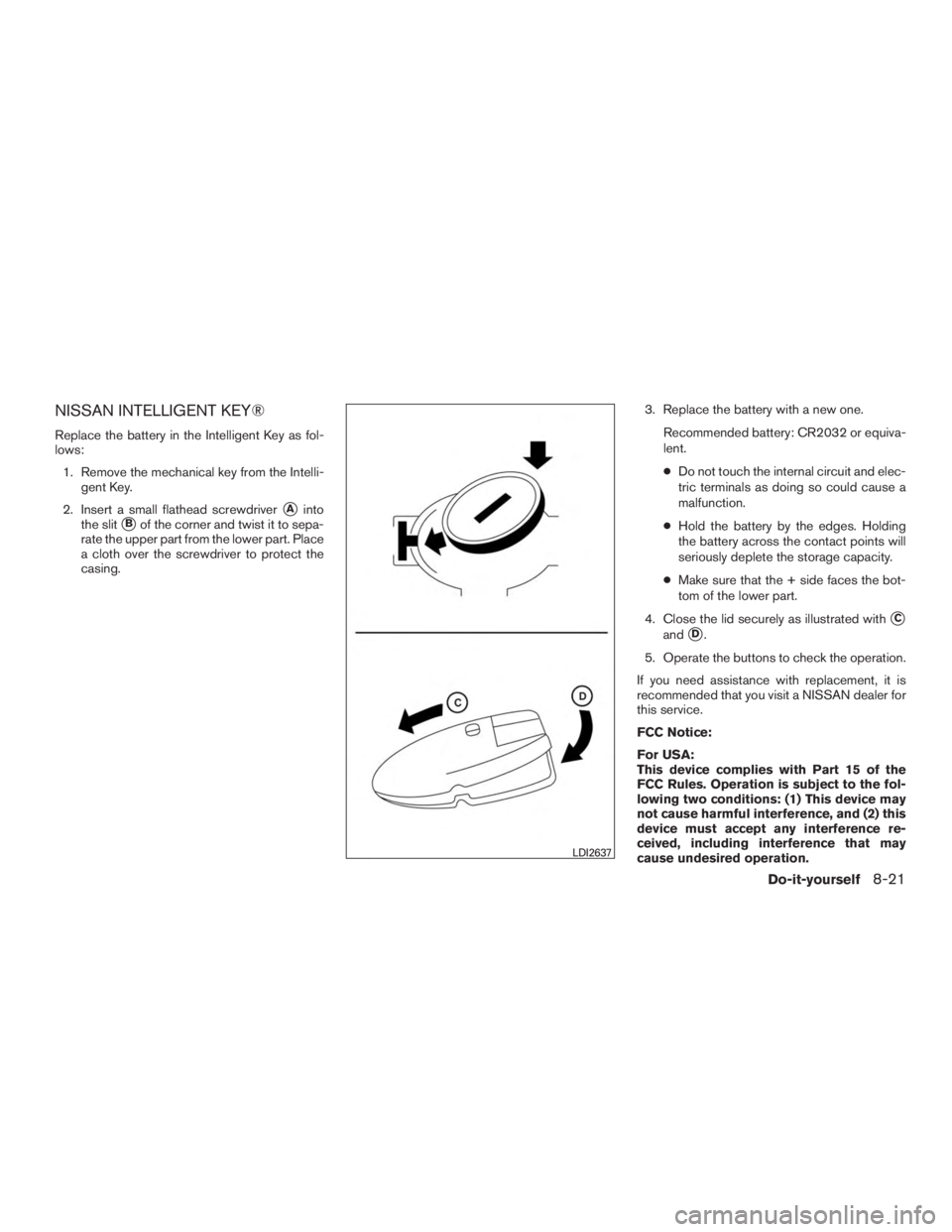 NISSAN PATHFINDER PLATINUM 2017  Owners Manual 