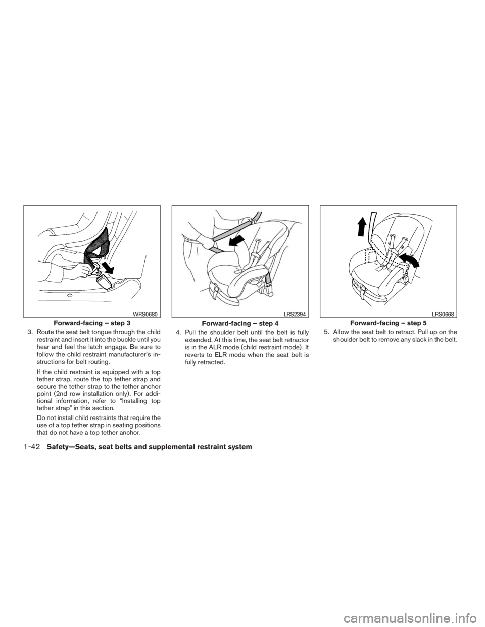 NISSAN PATHFINDER PLATINUM 2017 Repair Manual 