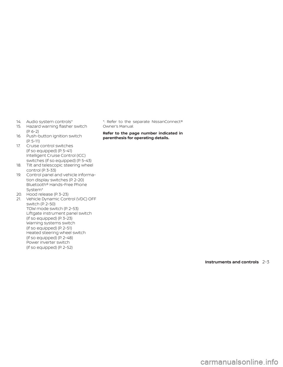 NISSAN PATHFINDER 2021  Owners Manual 