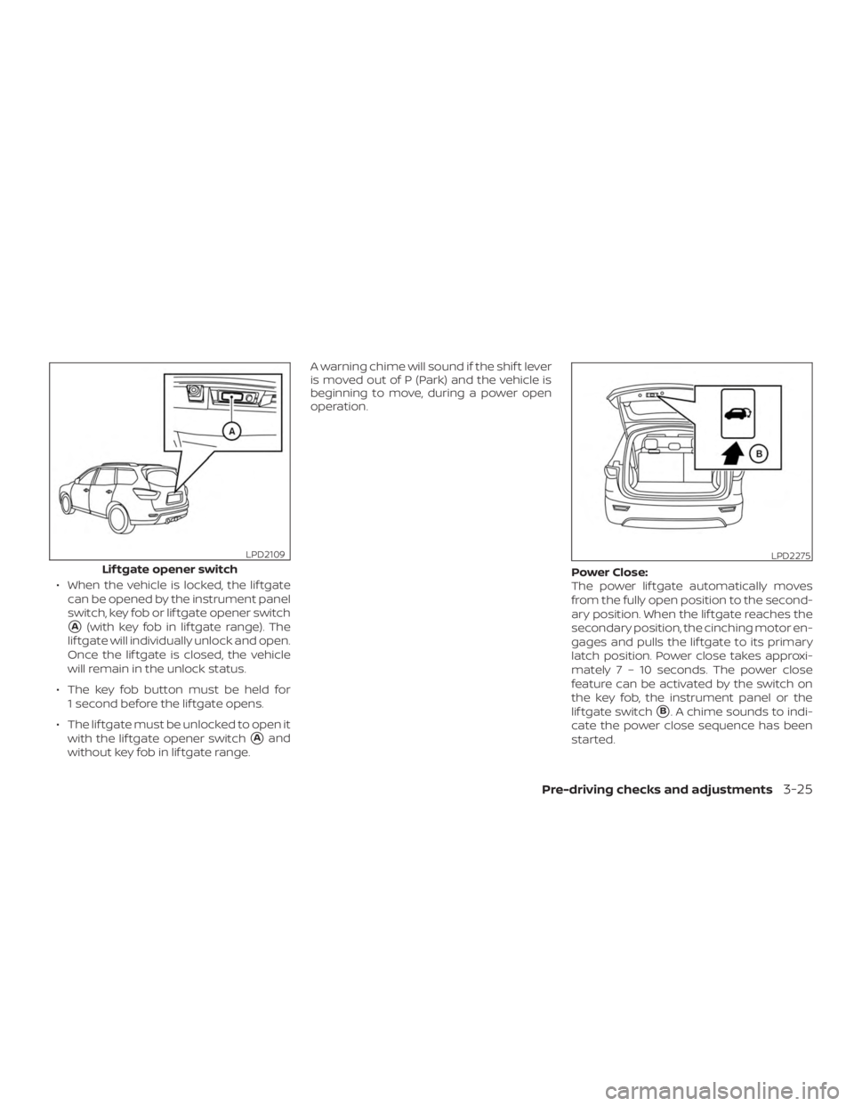 NISSAN PATHFINDER 2021  Owners Manual 