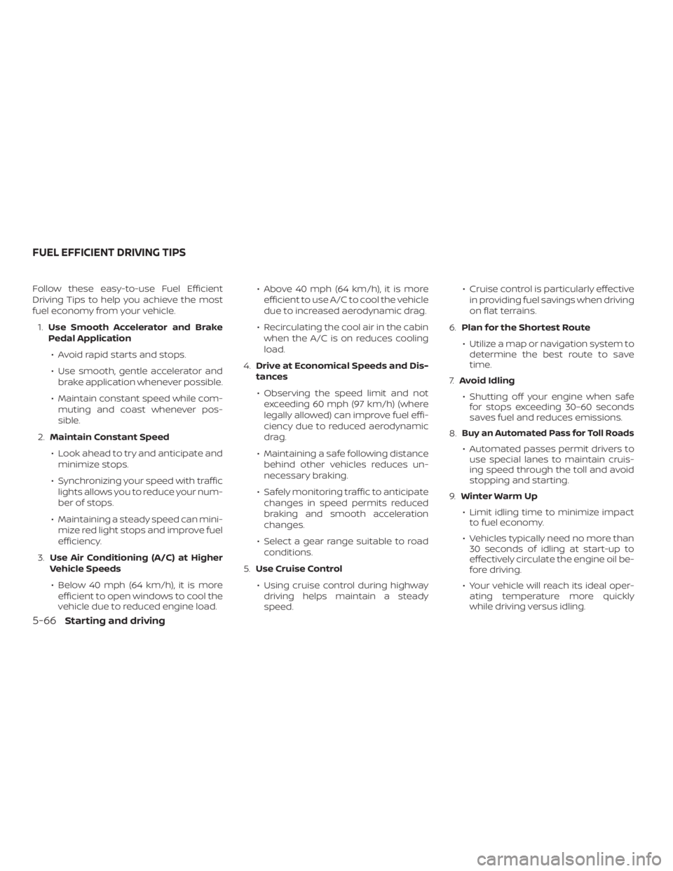 NISSAN PATHFINDER 2021  Owners Manual 