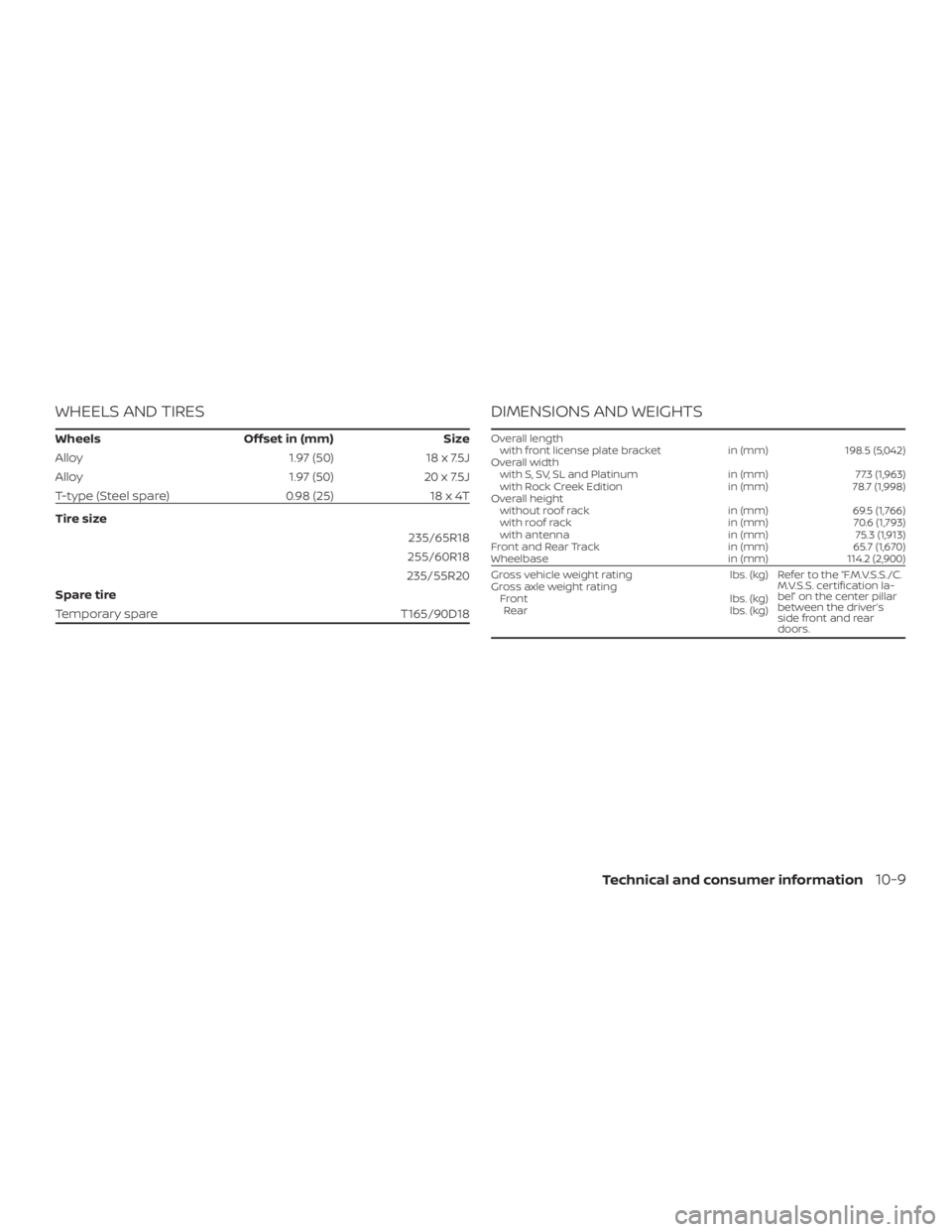 NISSAN PATHFINDER 2021  Owners Manual 