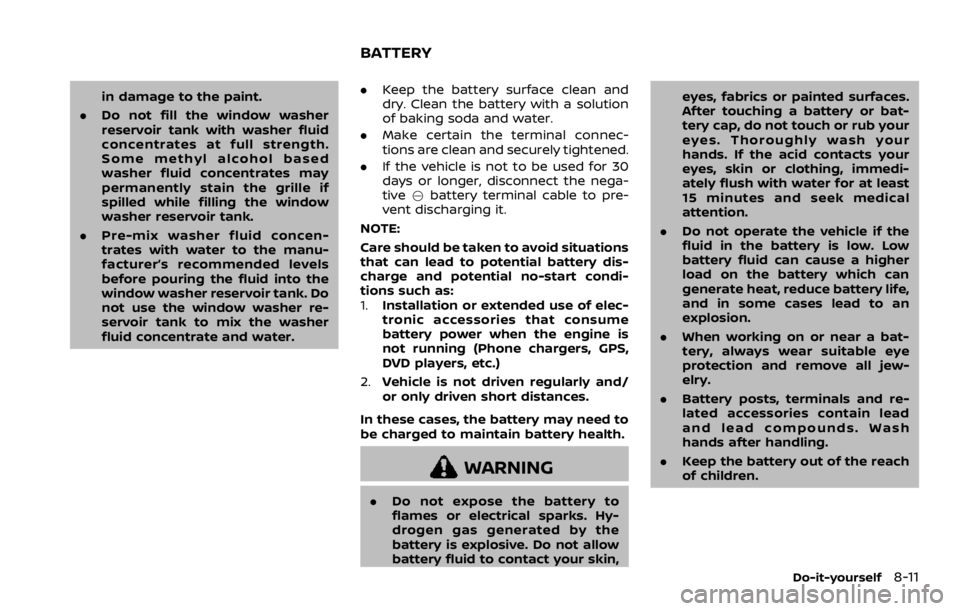 NISSAN QASHQAI 2022  Owners Manual SAA1980
Backing up behind a projecting
object
The position 
