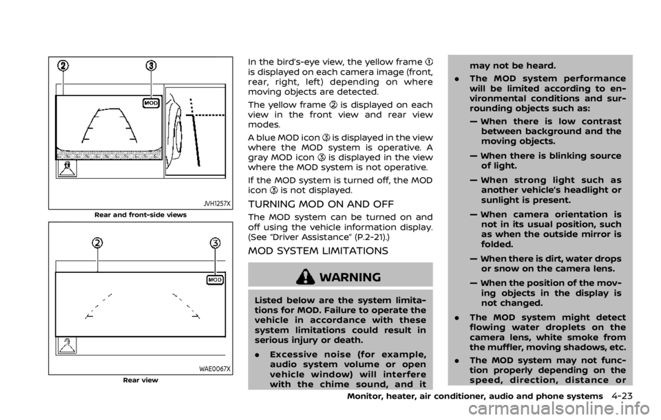 NISSAN ROGUE 2022 Owners Manual JVH1257X
Rear and front-side views NISSAN ROGUE 2022 Owners Manual JVH1257X
Rear and front-side views