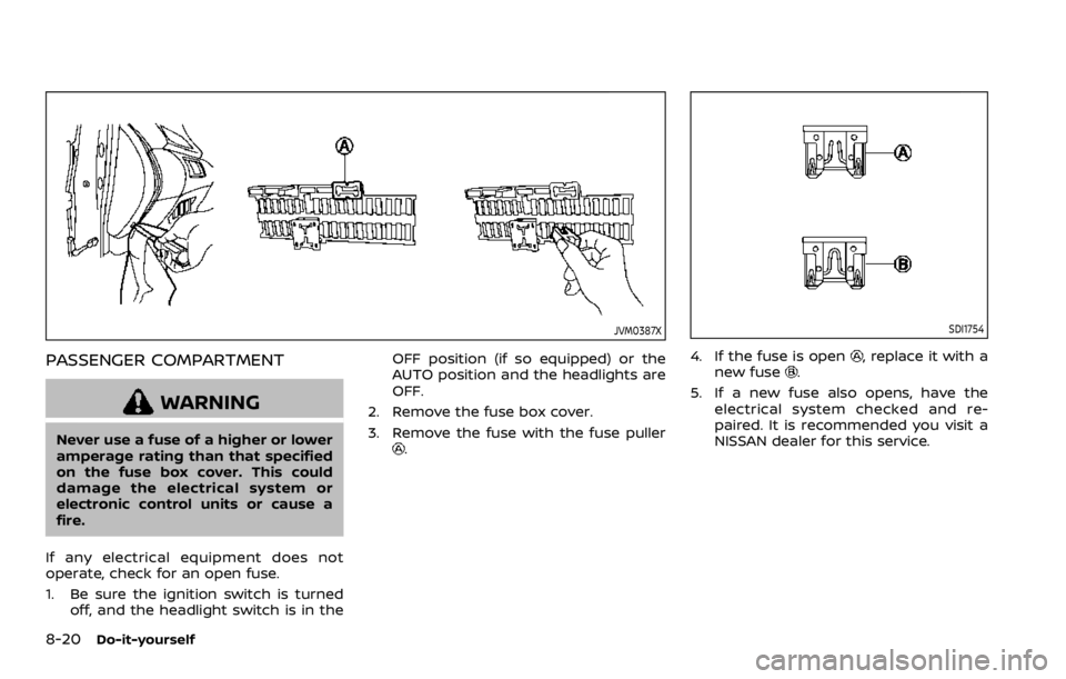 NISSAN ROGUE 2022 Owners Manual JVM0387X
PASSENGER COMPARTMENT NISSAN ROGUE 2022 Owners Manual JVM0387X
PASSENGER COMPARTMENT