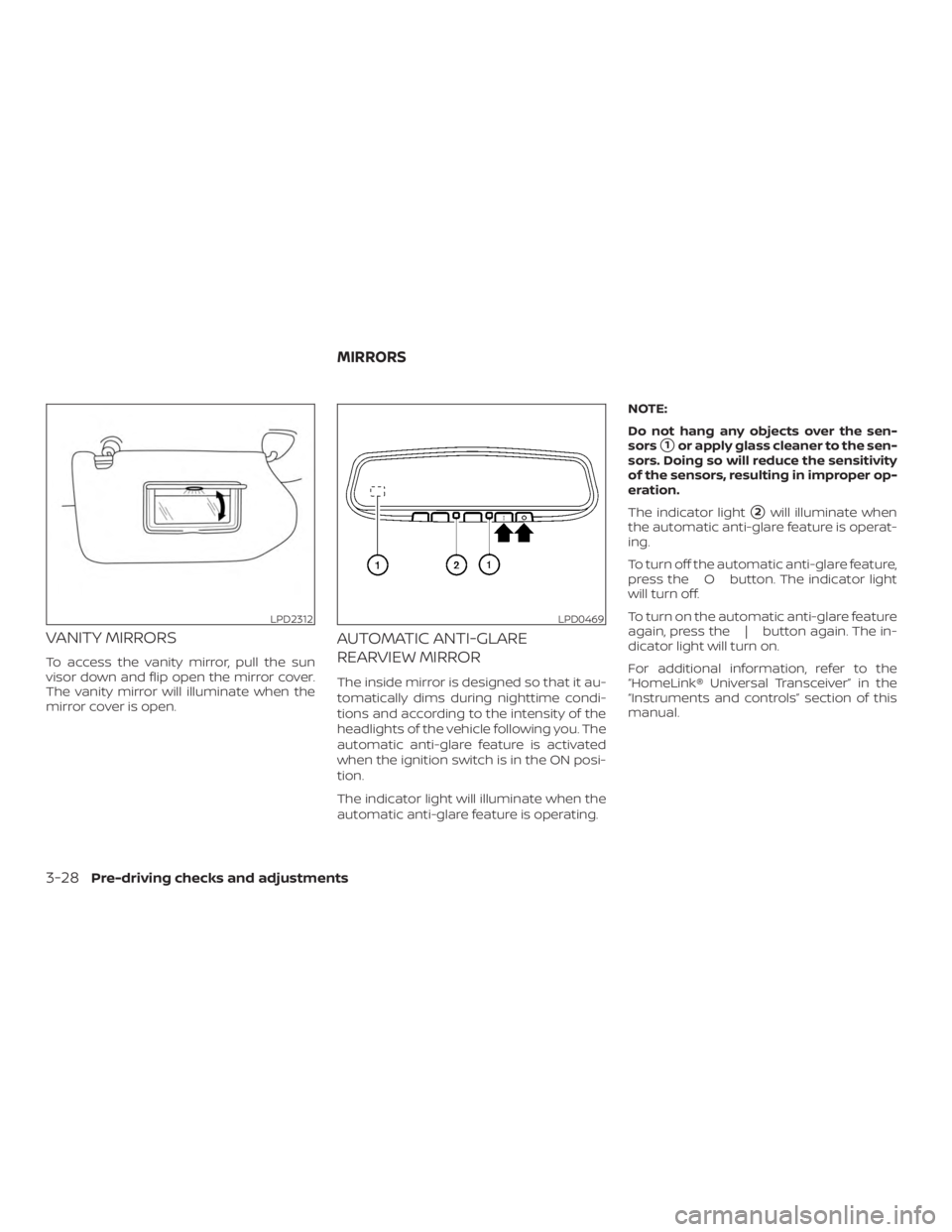 NISSAN MAXIMA PLATINUM 2018  Owners Manual 