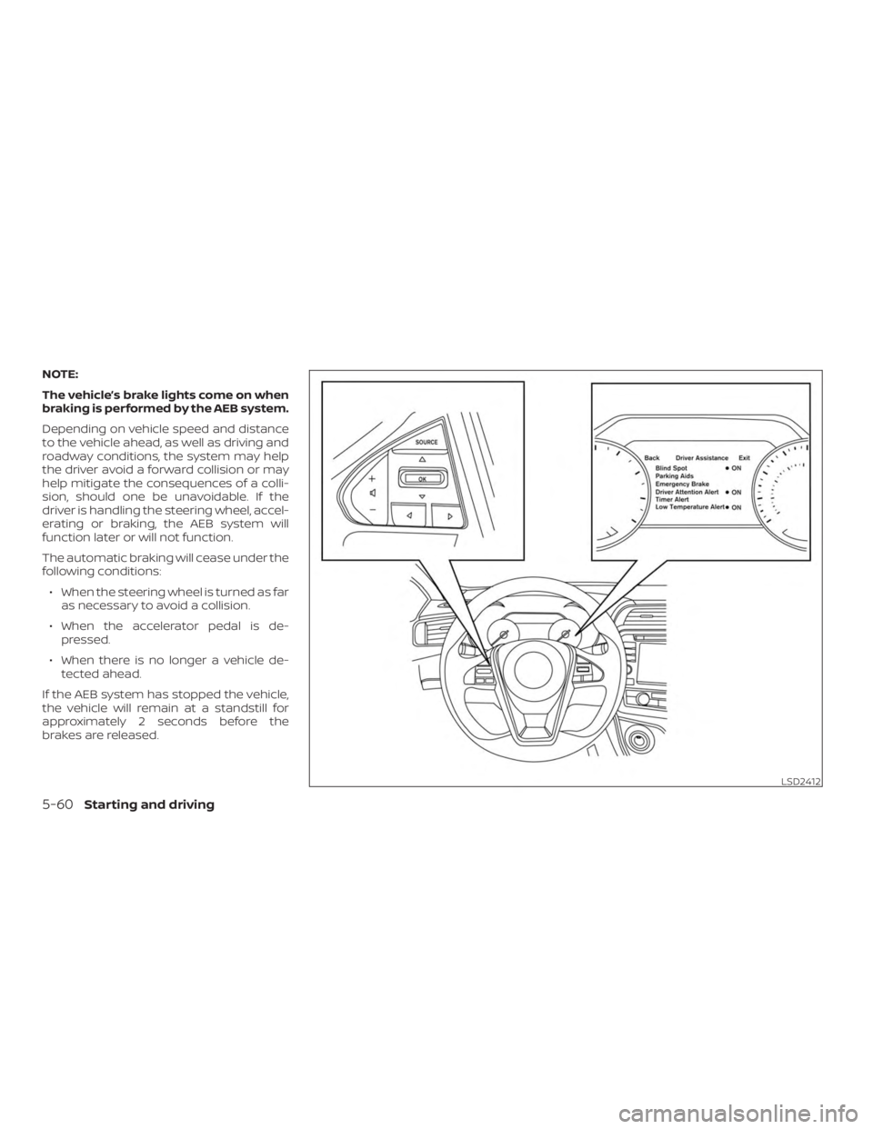 NISSAN MAXIMA PLATINUM 2018  Owners Manual 
