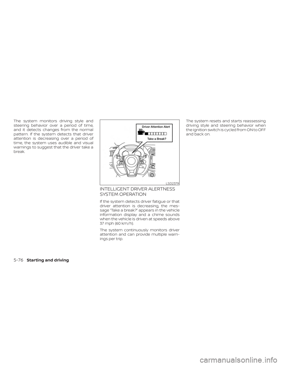NISSAN MAXIMA PLATINUM 2018  Owners Manual 