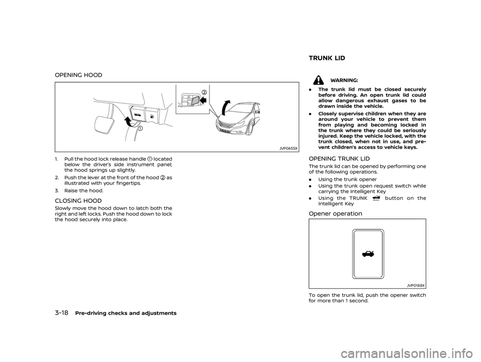 NISSAN TEANA 2018  Owners Manual �&�R�Q�G�L�W�L�R�Q� �
�(�[�F�H�S�W �I�R�U �&�K�L�Q�D�
�       