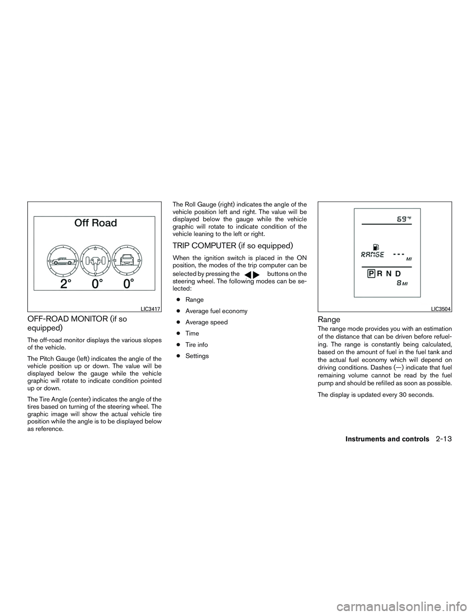 NISSAN TITAN XD 2017  Owners Manual 