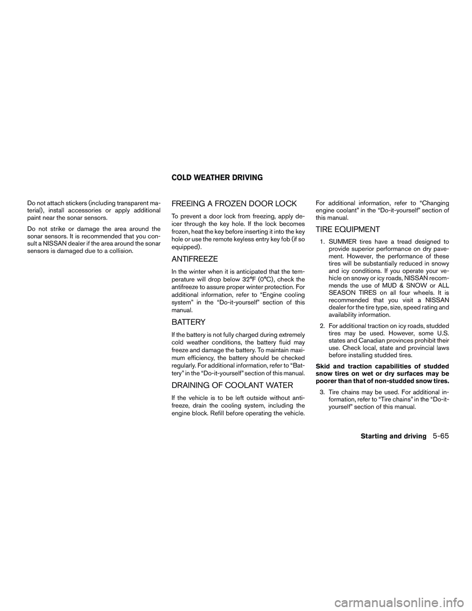 NISSAN TITAN XD 2017  Owners Manual 