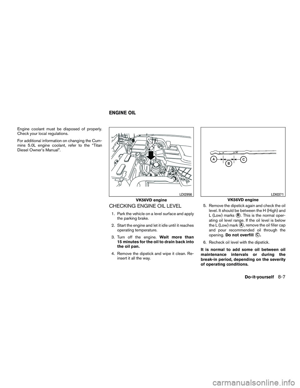 NISSAN TITAN XD 2017  Owners Manual 