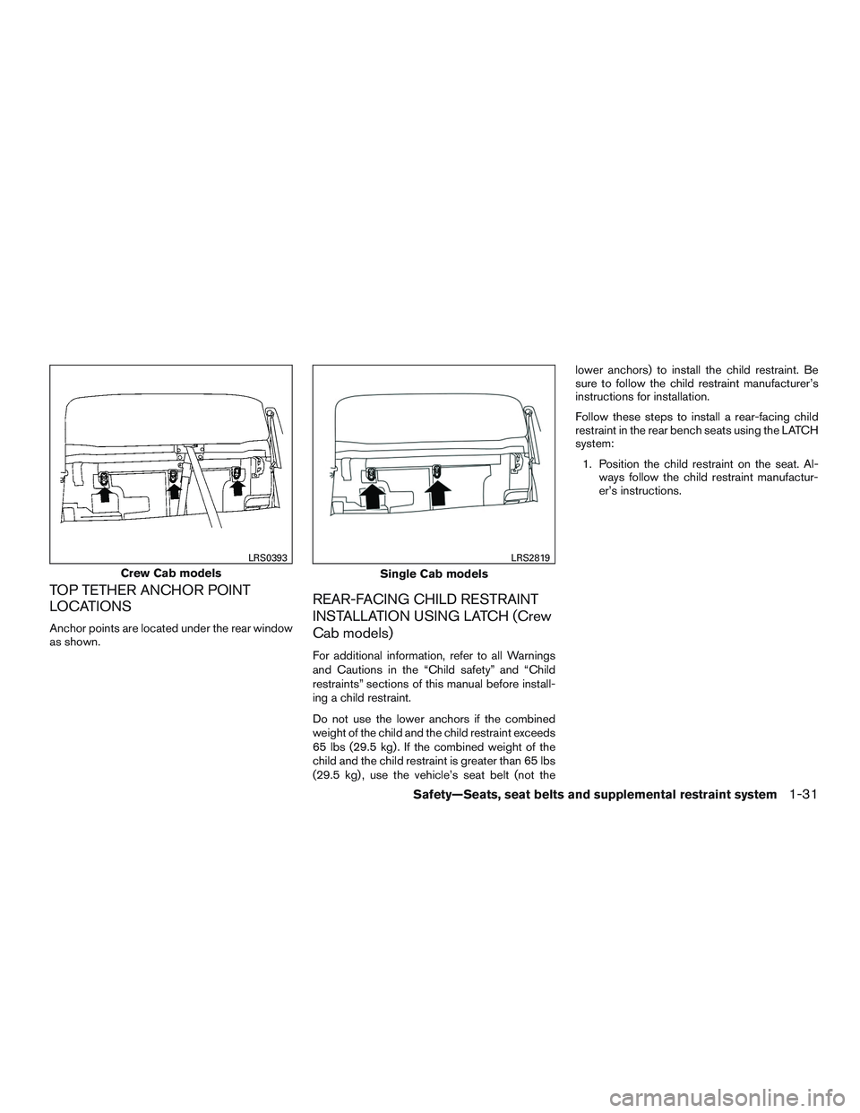 NISSAN TITAN XD 2017 Workshop Manual 