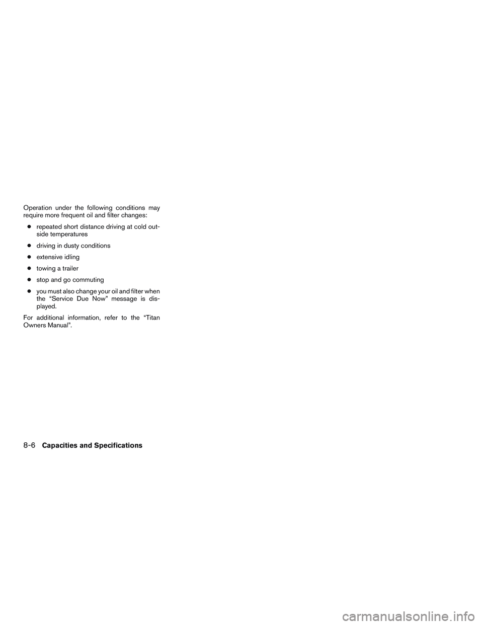NISSAN TITAN XD 2017  Owners Manual 