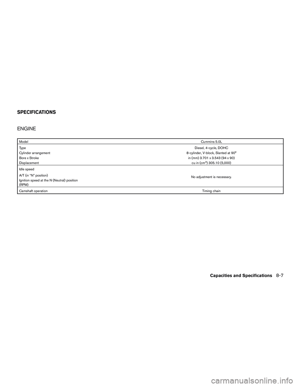 NISSAN TITAN XD 2017  Owners Manual 
