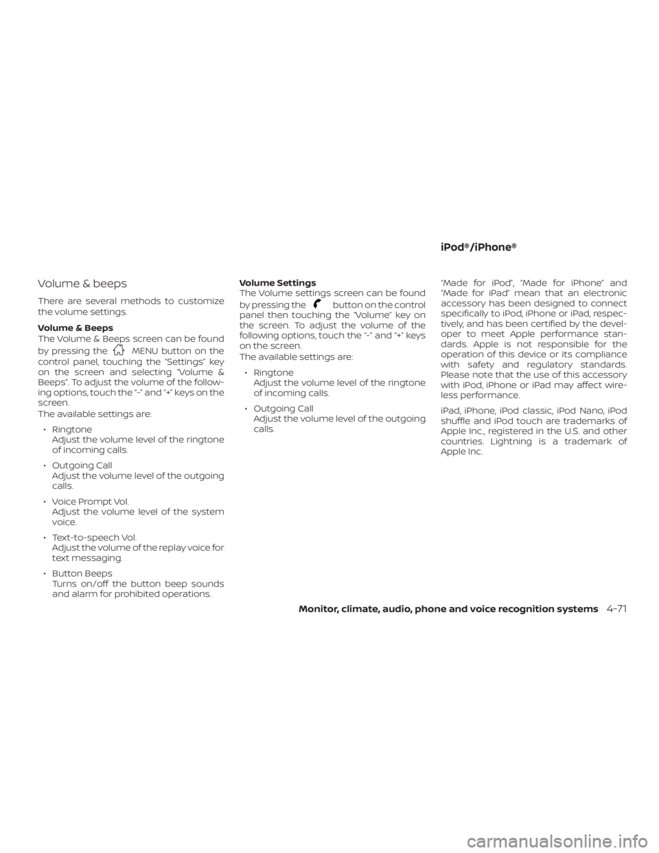 NISSAN VERSA NOTE 2021  Owners Manual 