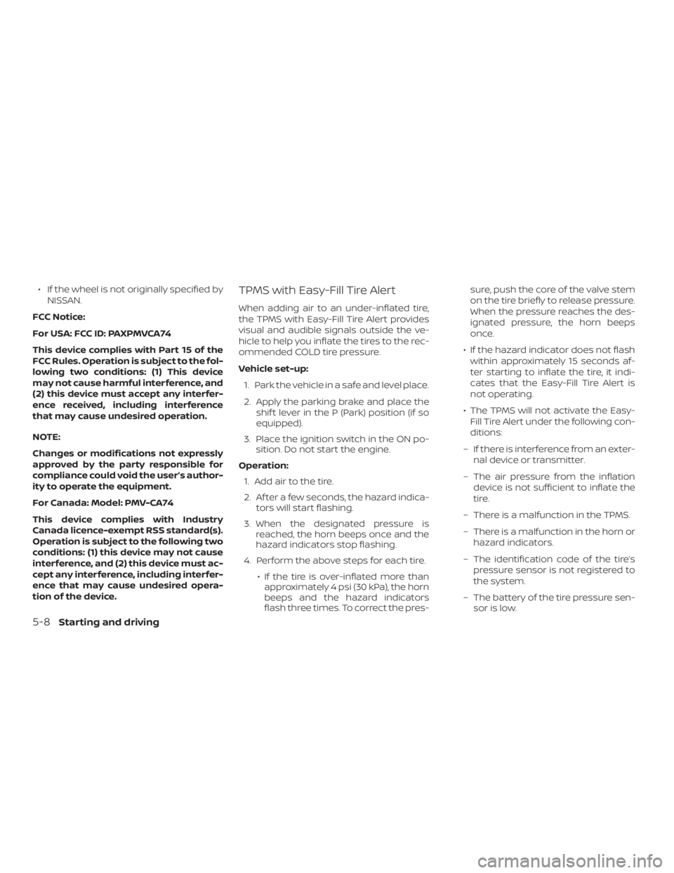 NISSAN VERSA NOTE 2021  Owners Manual 
