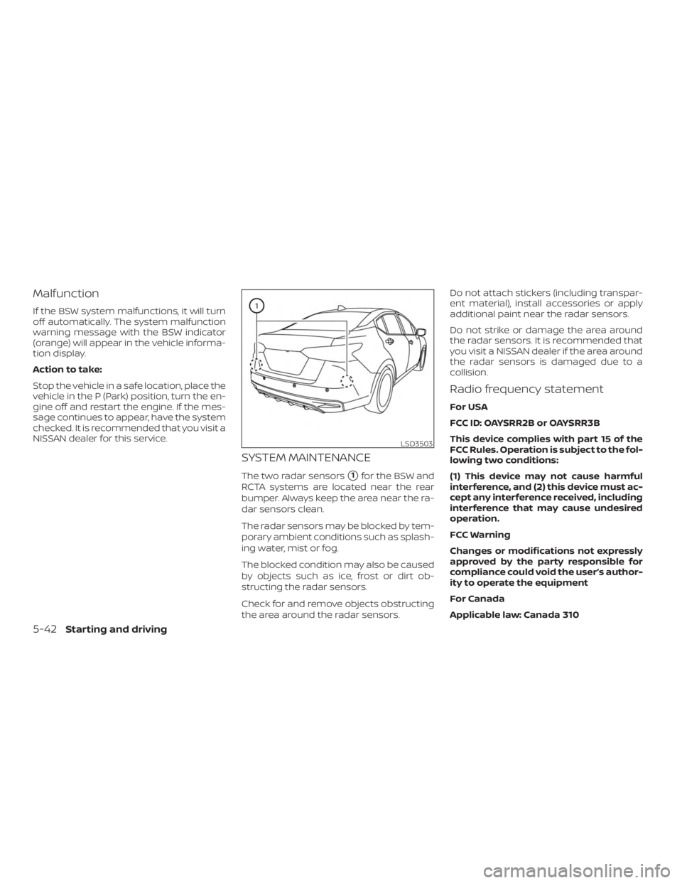 NISSAN VERSA NOTE 2021  Owners Manual 