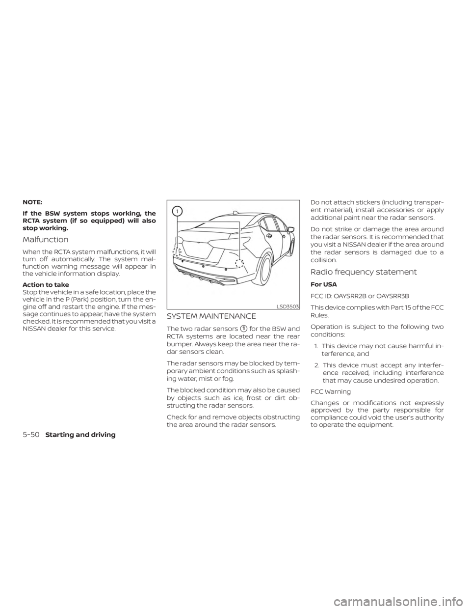 NISSAN VERSA NOTE 2021  Owners Manual 