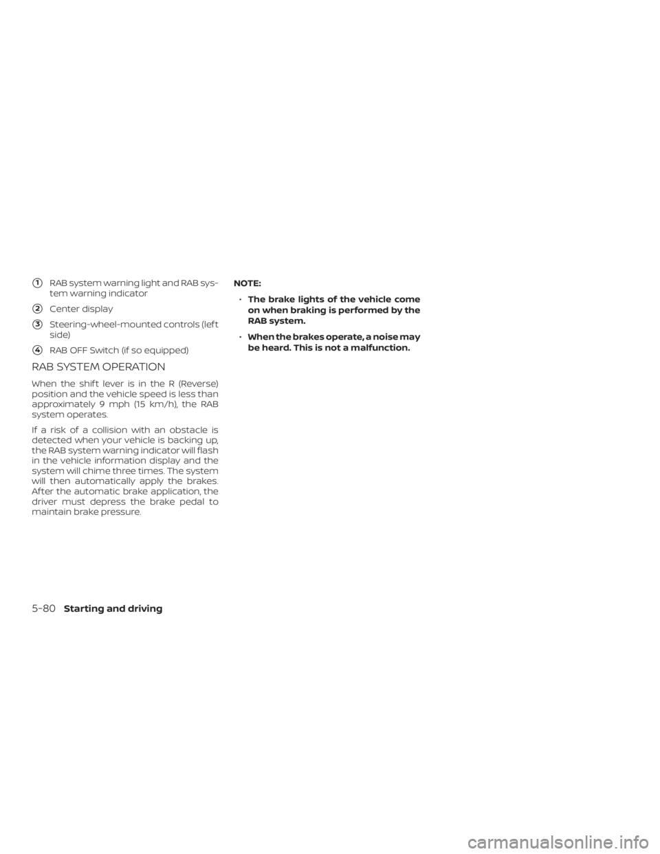 NISSAN VERSA NOTE 2021  Owners Manual 
