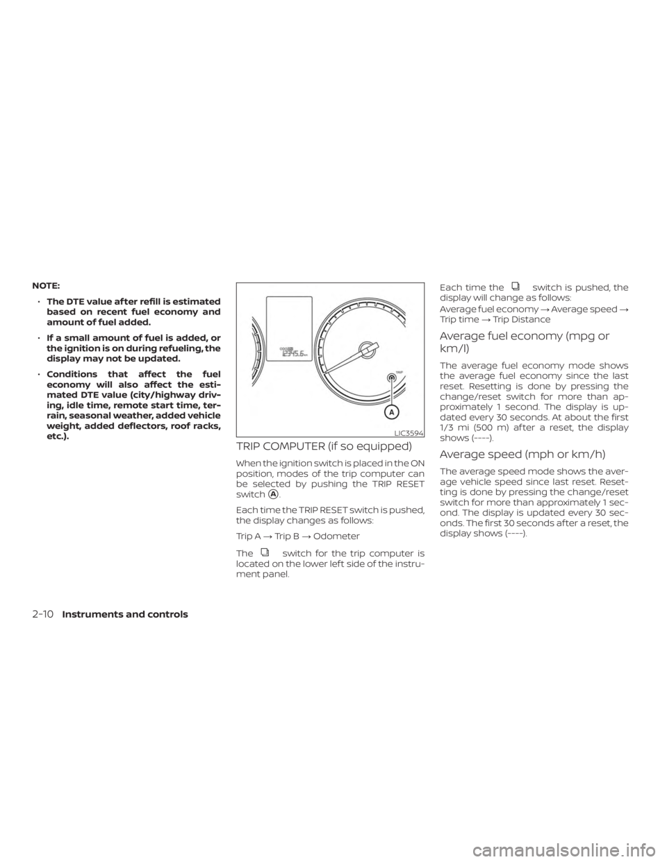 NISSAN VERSA NOTE 2021  Owners Manual 
