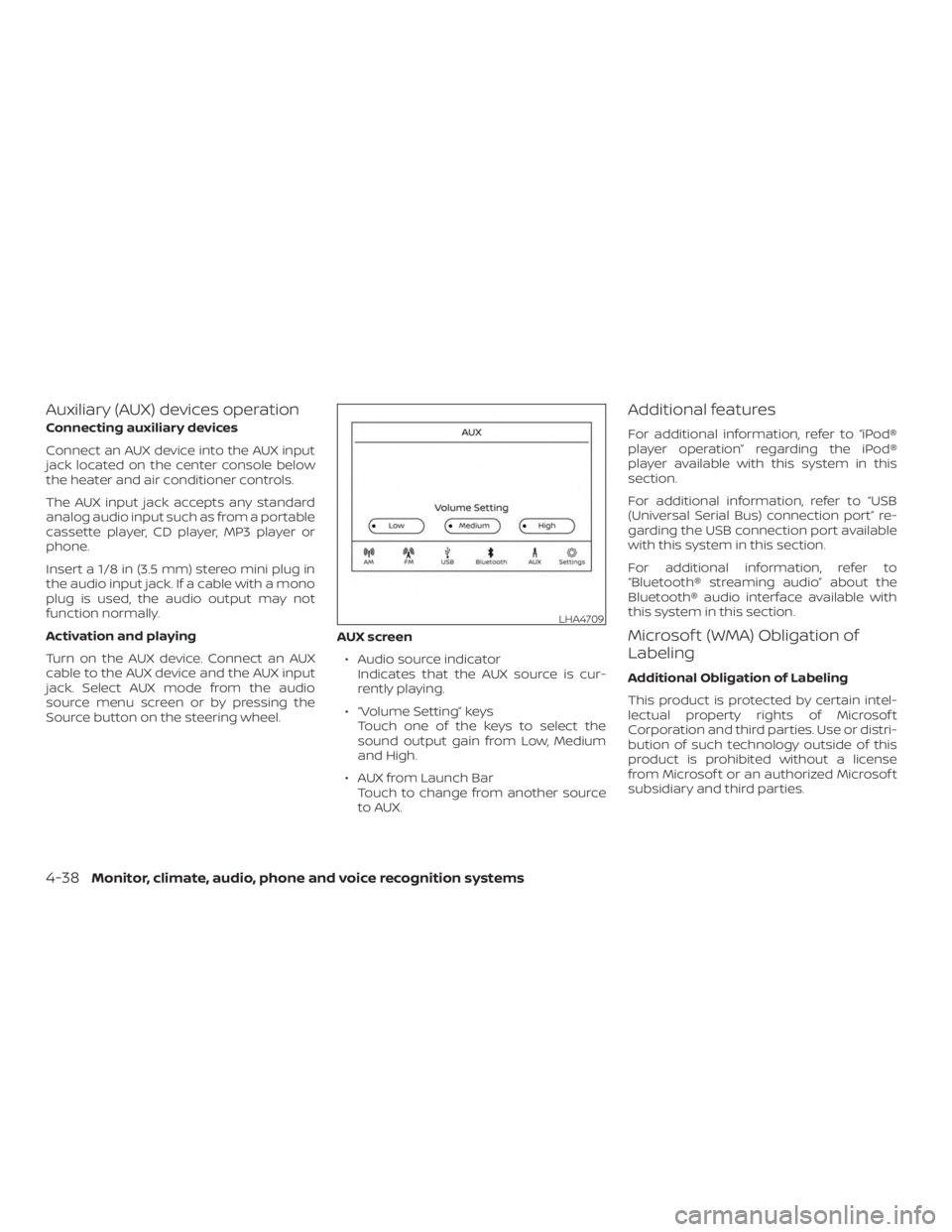 NISSAN VERSA SEDAN 2021  Owners Manual 