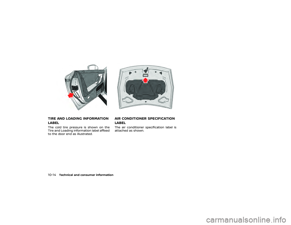 NISSAN GT-R 2022 Manual PDF position.
3. To help prevent the vehicle from roll- ing into the street when parked on a
sloping drive way, it is a good practice
to turn the wheels as illustrated.
.
HEADED DOWNHILL WITH CURB:Turn th NISSAN GT-R 2022 Manual PDF position.
3. To help prevent the vehicle from roll- ing into the street when parked on a
sloping drive way, it is a good practice
to turn the wheels as illustrated.
.
HEADED DOWNHILL WITH CURB:Turn th