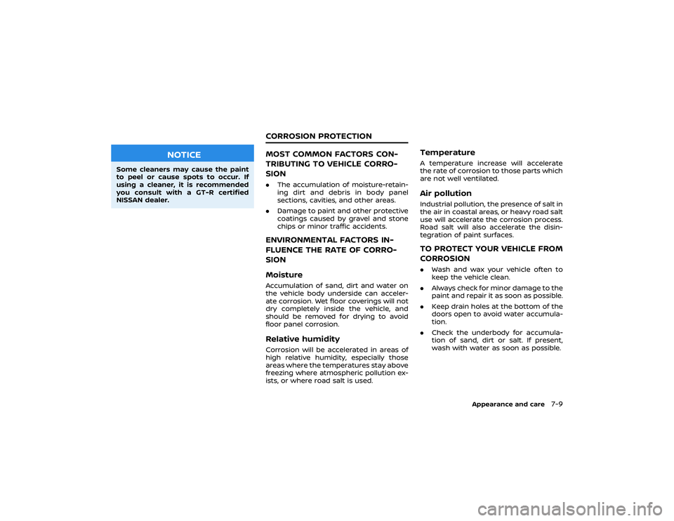NISSAN GT-R 2021  Owners Manual 