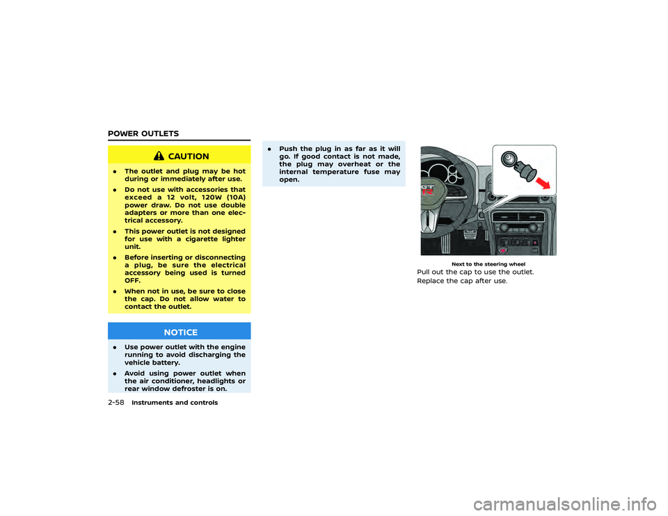 NISSAN GT-R 2020  Owners Manual NOTICE
It is recommended that you only use
the following specified fluids and
parts in the GT-R to avoid possible
vehicle damage.ENGINE OIL 