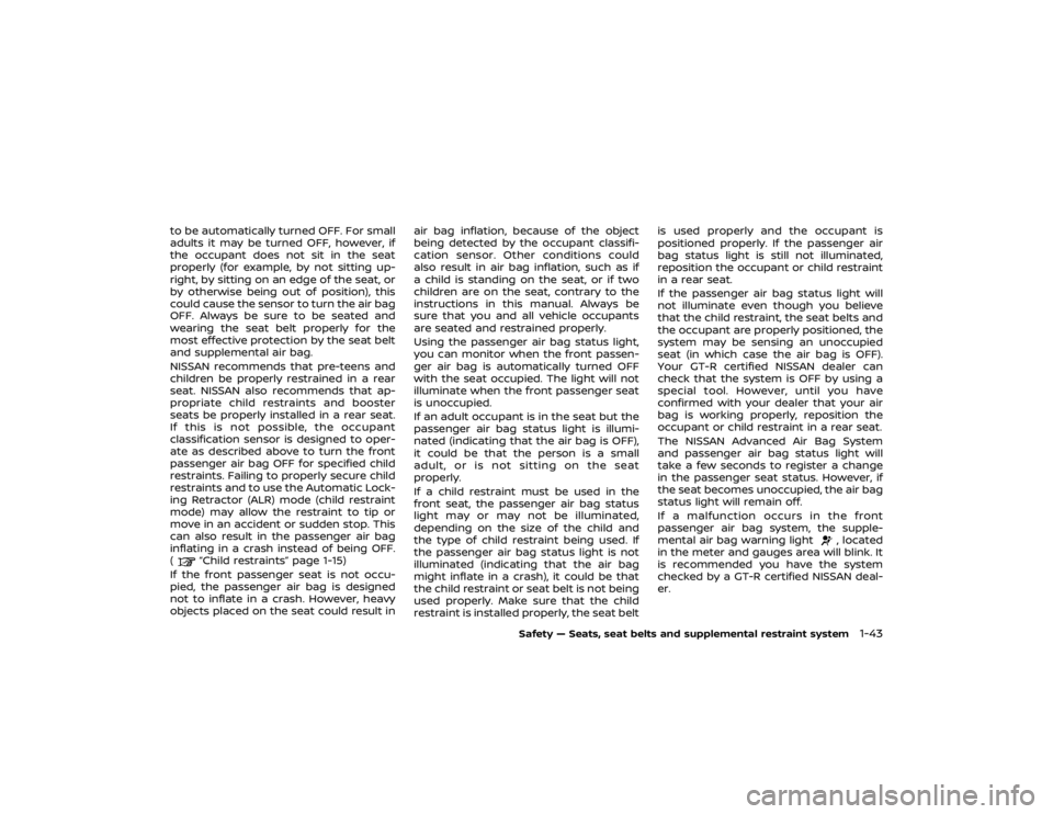 NISSAN GT-R 2020  Owners Manual 