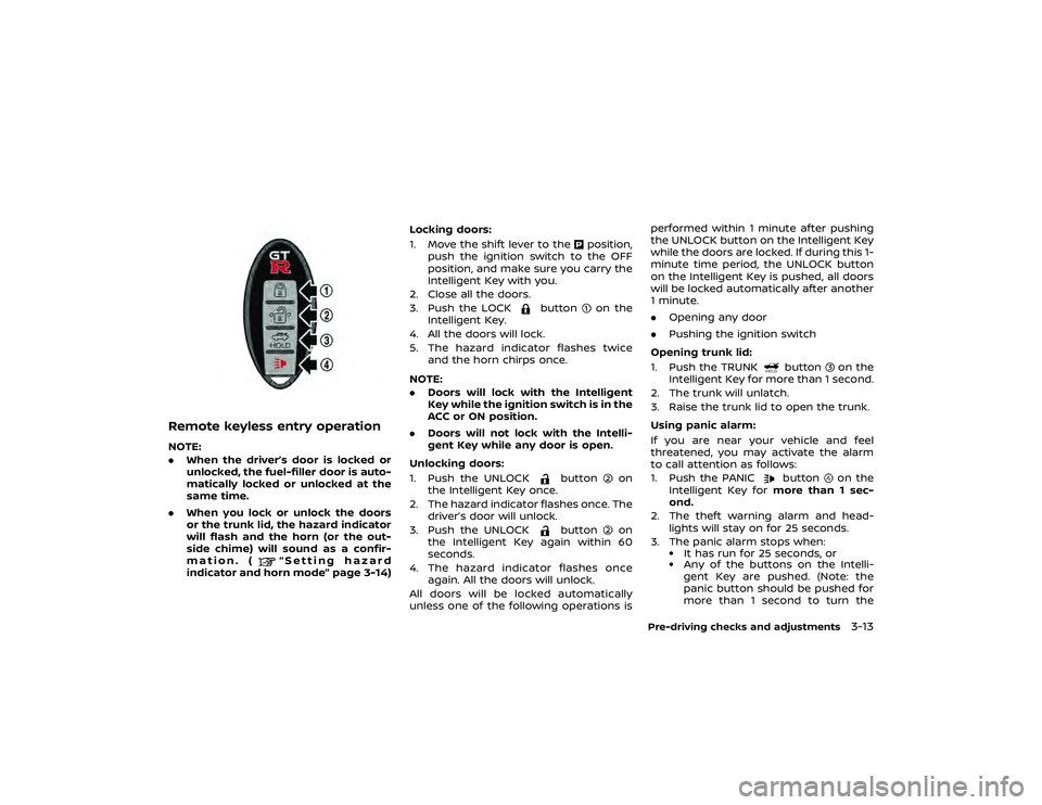 NISSAN GT-R 2019 Owners Manual NISSAN GT-R 2019 Owners Manual