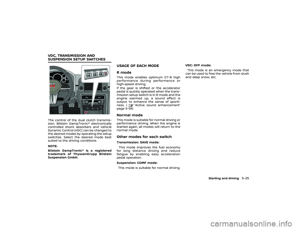 NISSAN GT-R 2019  Owners Manual 