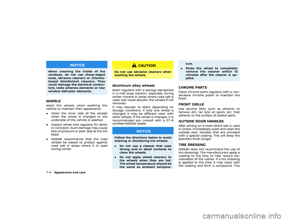 NISSAN GT-R 2019  Owners Manual 6 In case of emergency 