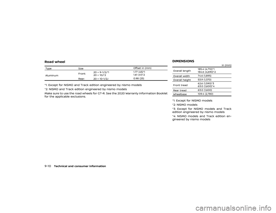 NISSAN GT-R 2019  Owners Manual 