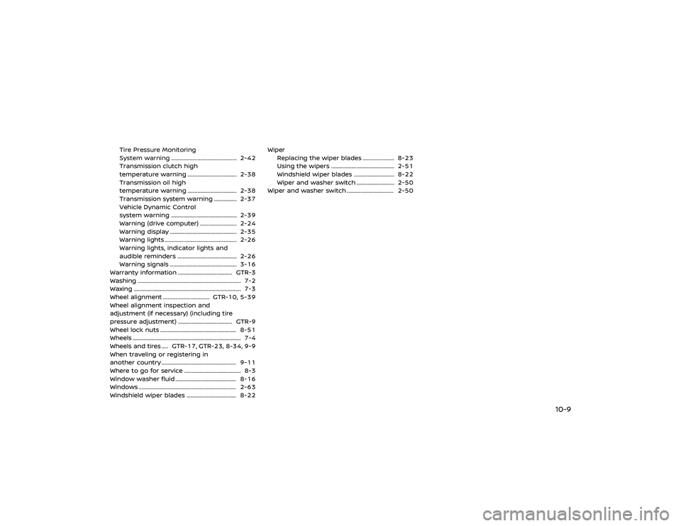 NISSAN GT-R 2019  Owners Manual 