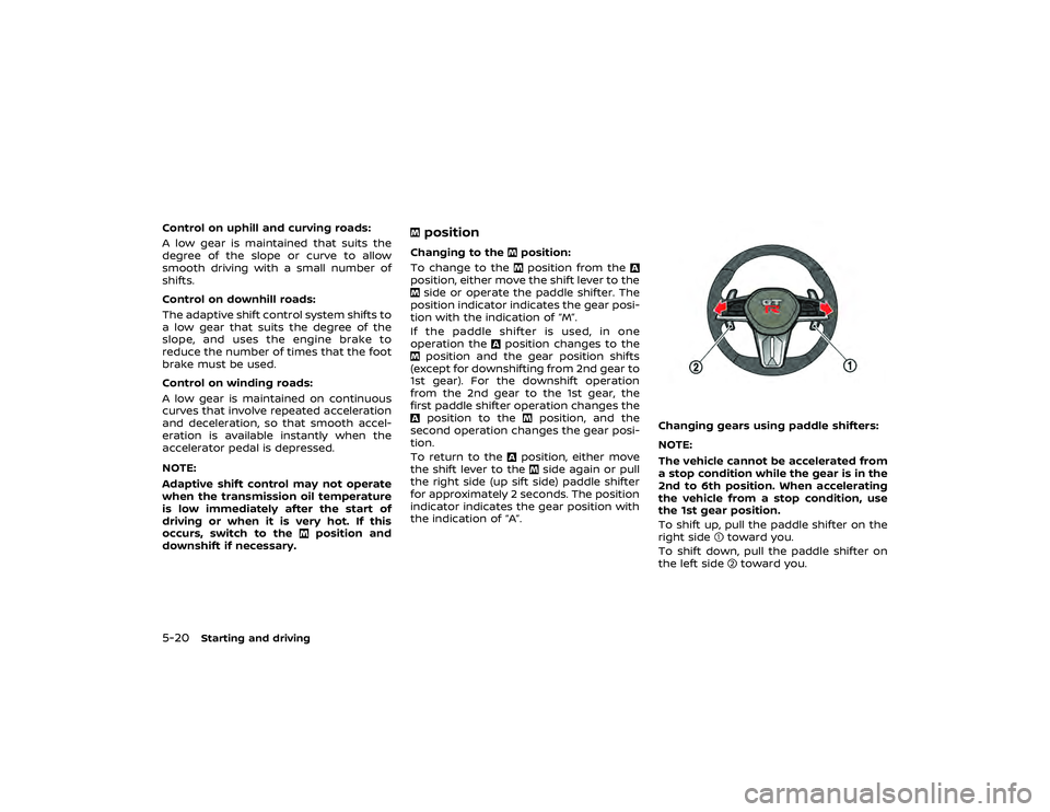 NISSAN GT-R 2018 Owners Manual Transmission clutch temperature high:
The light illuminates if clutch temperature
becomes unusually high. If the light
illuminates, pull off the road in a safe area
and idle the engine. When the light NISSAN GT-R 2018 Owners Manual Transmission clutch temperature high:
The light illuminates if clutch temperature
becomes unusually high. If the light
illuminates, pull off the road in a safe area
and idle the engine. When the light