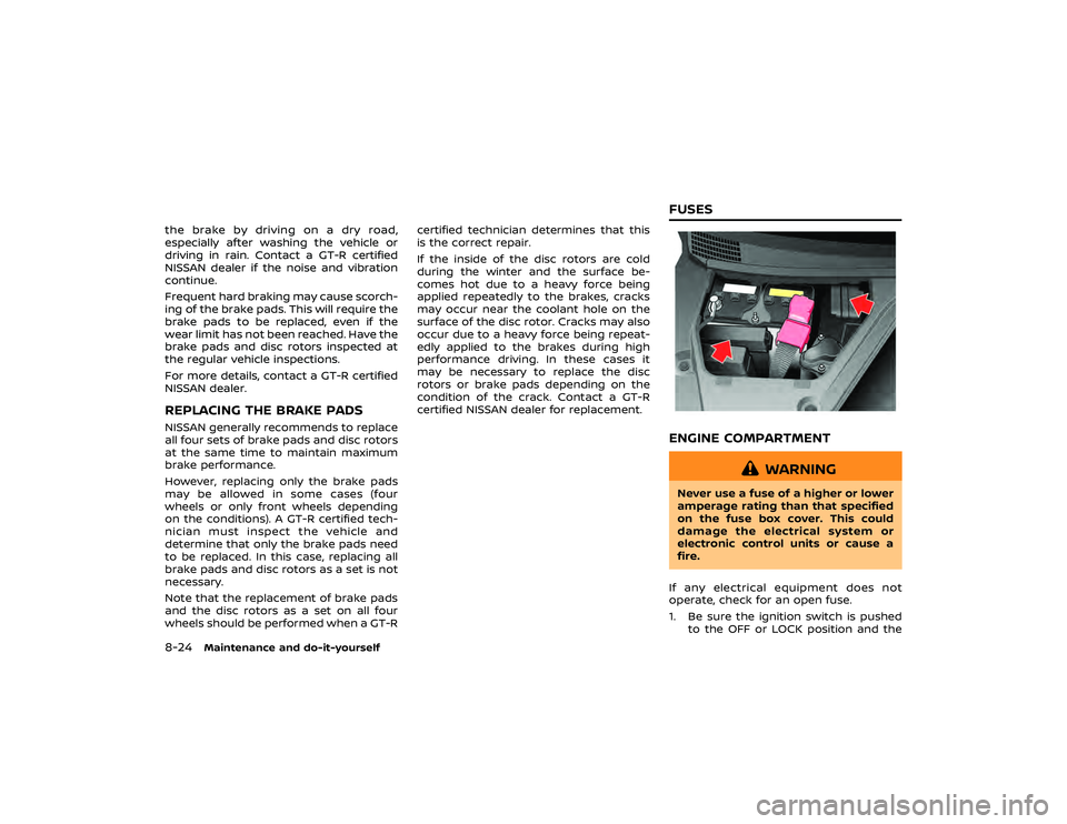 NISSAN GT-R 2018  Owners Manual 