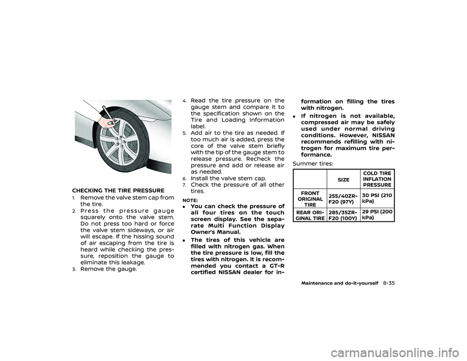 NISSAN GT-R 2018 Owners Manual NISSAN GT-R 2018 Owners Manual