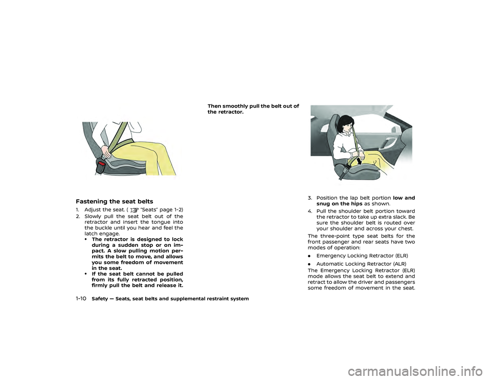 NISSAN GT-R 2018 Repair Manual wiring harnesses* should not be
modified or disconnected. Un-
authorized electrical test equip-
ment and probing devices should
not be used on the air bag sys-
tem.
. A cracked windshield should be
re