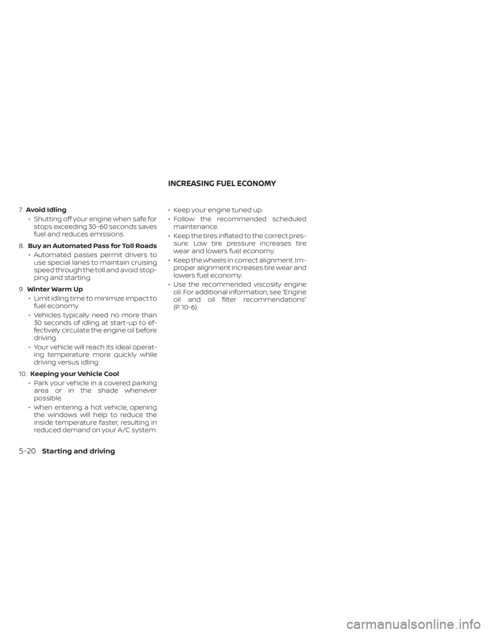 NISSAN NV200 2021 Owners Manual NISSAN NV200 2021 Owners Manual