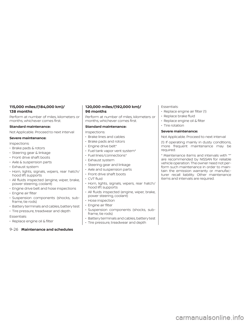 NISSAN NV200 2021  Owners Manual 