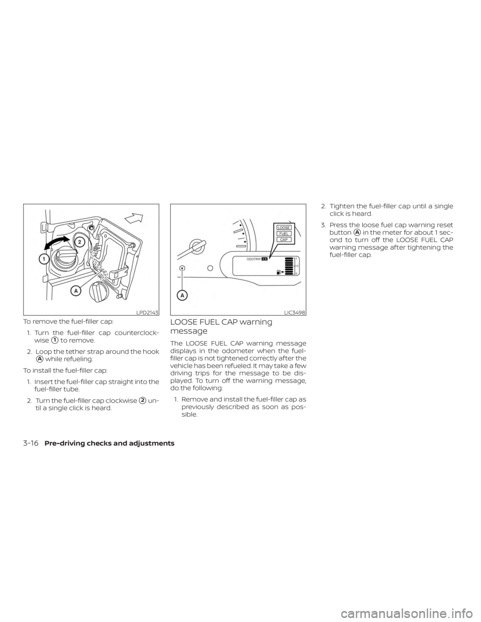 NISSAN NV200 2020  Owners Manual 